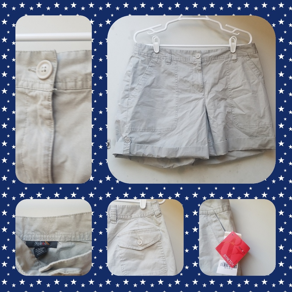 Style and co Beige Shorts